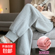 孕婦褲子外穿時(shí)尚孕婦打底褲孕婦裝寬松托腹休閑長(cháng)褲衛褲加絨厚 (優(yōu)質(zhì)款)灰色加絨款 L【110-130斤】