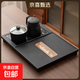 高端小型茶具套裝高檔茶臺燒水壺全自動(dòng)上水一體茶盤(pán)新款烏金瓷石 觀(guān)山電器茶盤(pán)
