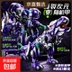正版組合機器人變形玩具恐龍勇士變身機甲變型金剛兒童生日禮物 【正版授權】暴龍勇士變形金剛【雙形態(tài)+配武器】