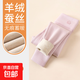 女童保暖褲秋冬季兒童加絨高腰打底褲內穿校服神器中大童舒適長(cháng)褲 加絨紫色 140