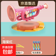 兒童仿真薩克斯可吹奏樂(lè )器小號音樂(lè )玩具口哨口琴寶寶小喇叭男女孩 小號（紅色）-電池套裝