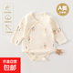春秋款純棉嬰兒衣服A類(lèi)新生兒月子服無(wú)骨連體包屁衣睡衣 長(cháng)耳朵兔 59cm （1-3個(gè)月）