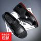 外穿塑膠牛筋底涼鞋男時(shí)尚夏季新款休閑防滑耐磨透氣沙灘鞋開(kāi)車(chē)鞋 牛筋大底 41 (標準皮鞋碼)