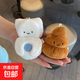 丑萌搞怪馬桶粑粑小屎豆豆眼書(shū)包掛件毛絨公仔創(chuàng  )意掛飾禮物冰箱貼 馬桶+大便便【2個(gè)裝】 8厘米左右