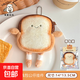 可愛(ài)卡通吐司零錢(qián)包創(chuàng  )意毛絨公仔掛件硬幣耳機收納包鑰匙卡片小包 1#可愛(ài)吐司零錢(qián)包公仔掛件