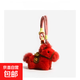 馬上有錢(qián)可愛(ài)毛絨元寶小馬手機掛件掛飾掛繩馬年吉祥物玩偶新年小禮物本命年紅色2026送禮 紅色~元寶小馬（手繩款）帶墊片