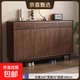 【京喜甄選】實(shí)木鞋柜中古風(fēng)入戶(hù)門(mén)靠墻玄關(guān)柜大容量收納柜置物柜 【中古風(fēng)】實(shí)木鞋柜-長(cháng)160cm 上門(mén)安裝