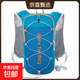 新款跑步運動(dòng)馬拉松背包超輕尼龍輕量登山包便攜水袋越野背包 藍色