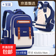 PIKBEAR卡拉羊同款云朵護脊小學(xué)生書(shū)包1-3-6年級兒童護腰雙肩包 大號寶藍