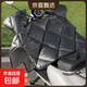 【京東物流】PU電動(dòng)車(chē)擋風(fēng)被冬季加絨加厚電瓶摩托車(chē)防水防風(fēng)罩四季通用冬款 【黑色PU皮】雙層防風(fēng)把套+加絨加厚+大口袋