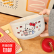 新款釉下彩陶瓷碗餐具套裝少女心ins風(fēng)陶瓷碗高顏值家用吃飯面碗 5英寸圓寶碗/布偶凱蒂貓【1個(gè)】