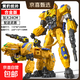 超能勇士猩猩隊長(cháng)變形玩具男孩金剛合金擎天之柱大黃蜂兒童機器人 【合金超能勇士】黃豹勇士