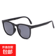 【Gm制造商】輕便折疊墨鏡防曬防紫外線(xiàn)UV400尼龍鏡片高清視野 啞黑【進(jìn)口TR高清尼龍鏡片】