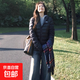 韓系百搭高級感排骨棉服女2025秋冬季休閑潮流顯瘦情侶棉衣外套ZJ 河北棉服-G561黑色 XL