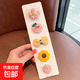 美發(fā)工具發(fā)夾嬰兒汗毛夾2025女童寶寶可愛(ài)卡通迷你發(fā)卡邊夾不傷發(fā) ?粉格子花五件套【特價(jià)款】