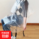 一次性染發(fā)披肩90*120cm理發(fā)圍脖焗油燙染美發(fā)發(fā)廊圍布廠(chǎng)家批發(fā) 低壓半透明90*120cm染發(fā)披肩20個(gè)