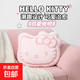 可愛(ài)KT貓抱枕公仔毛絨玩具宿舍靠背墊貓頭抱枕生日午睡沙發(fā)靠枕 粉色抱枕 38cm*30cm 含枕芯