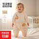 嬰兒睡袋秋冬季睡眠恒溫保暖防踢被新生兒加厚夾棉拉鏈分腿連體衣 一帆風(fēng)順 100