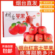 脆甜山東煙臺紅富士蘋(píng)果新鮮水果棲霞整箱圣誕節過(guò)年禮盒送禮 帶箱3斤（70mm起）凈重2.5斤