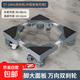 洗衣機底座通用型增高防潮移動(dòng)架加高帶輪減震防滑冰箱空調托架子 【通用型|穩固底座】四腳-四雙輪
