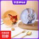 瘋狂動(dòng)物城2兒童陶瓷卡通餐盤(pán)子高顏值餐具好看可愛(ài)餐碟2025新款 逐夢(mèng)4.5寸浮雕盤(pán)-【尼克朱迪】