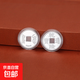 足銀999五帝錢(qián)銀幣小實(shí)心亮面純銀餃子幣壓歲錢(qián)紅包隨手禮送小孩 乾隆通寶  2±0.2g[單個(gè)]