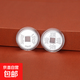足銀999五帝錢(qián)銀幣小實(shí)心亮面純銀餃子幣壓歲錢(qián)紅包隨手禮送小孩 順治通寶  2±0.2g[單個(gè)]