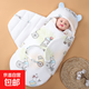 包被初生嬰兒秋冬純棉a類(lèi)抱被保暖冬天加厚新款一體式外出睡袋 【動(dòng)物樂(lè )園】 超柔恒溫親膚 高75X寬83cm【加厚500克0-15度】