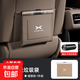 小鵬P5P7/G3/6/X9/M03汽車(chē)車(chē)載垃圾袋座椅背磁吸防水皮革清潔袋 小鵬【磁吸垃圾袋】-理想棕