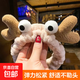 發(fā)帶女洗臉簡(jiǎn)約敷面膜發(fā)帶頭箍頭套韓版學(xué)生可愛(ài)頭飾發(fā)飾小動(dòng)物 1件 螃蟹卡其1件