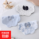 新款ins寶寶口水巾嬰兒小圍嘴A類(lèi)純棉紗布防水新生兒圍兜男寶圍脖 雙面紗布防水圍嘴【三條裝C組】