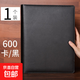 1000卡名片冊大容量活頁(yè)名片夾藍名片夾冊會(huì )員卡卡片本收納卡包卡冊卡本冊 黑色/600卡位