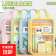 【京東快遞包郵】L型學(xué)科目分類(lèi)袋小學(xué)生用A4手提文件袋課本收納袋補習袋拎書(shū)袋子 可手提/3個(gè)裝【藍綠紫】3層加厚/送標簽