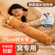 ?暖床神器?可愛(ài)卡通長(cháng)條熱水袋暖手神器冬季抱枕長(cháng)條枕睡覺(jué)夾腿 長(cháng)條熱水袋76cm+柴犬
