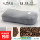 全蕎麥純棉枕頭助睡眠護頸椎成人夏季決明子枕芯小枕頭硬枕午睡枕 單只 韓式砂洗-灰色 26cm*48cm