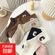 襪子女ins潮百搭韓版運動(dòng)風(fēng)外穿秋季中筒高顏值森系甜酷長(cháng)筒襪子 【2雙】顏色隨機 均碼