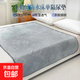 秋冬牛奶絨成人隔尿墊老人專(zhuān)用防水可水洗兒童寶寶防漏護理墊 淺灰色 110*150cm