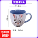 Disney瘋狂動(dòng)物城兔子朱迪狐尼克創(chuàng  )意卡通浮雕陶瓷馬克杯2025新款 逐夢(mèng)浮雕杯-朱迪 550ML 1個(gè)