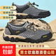 【好物推薦】2026年網(wǎng)面登山夏季透氣涉水鞋男運動(dòng)休閑戶(hù)外健步鞋 涉水網(wǎng)面鞋-灰色 42 (260mm)