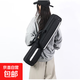 手提臺球桿包背包7孔大容量大頭桿分體桿桶筒桿盒臺球桿袋收納套 1個(gè) 黑色