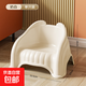 京東物流 兒童塑料小凳加厚家用椅子客廳座椅沙發(fā)換鞋凳洗澡凳 奶油白-單只裝