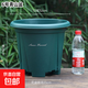 京東物流花盆綠植盆栽青山盆控根盆透氣樹(shù)脂塑料多肉月季大號花盆 控根6號（口徑32cm）2個(gè)盆 不帶托盤(pán)