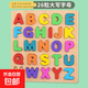 數字字母木質(zhì)手抓板拼圖早教益智玩具適合1 - 6歲寶寶早教啟智 英文字母-1板 無(wú)規格