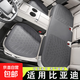 比亞迪唐dmi元宋pro秦plus漢ev汽車(chē)坐墊座墊車(chē)墊翻毛皮單片三件套 深灰色【三件套】