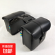 摩托車(chē)電動(dòng)車(chē)改裝防水側邊包邊箱邊袋騎行包后座兩側掛馱包馬鞍包 F6黑色（綁繩款） 1對裝（2個(gè)包）