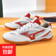 乒乓球鞋男鞋復古經(jīng)典牛筋底輕便防滑專(zhuān)業(yè)訓練比賽羽毛球鞋運動(dòng)鞋 056紅色 41
