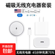 適用蘋(píng)果MagSafe無(wú)線(xiàn)充電器套裝快充頭iphone17/16/15/14/13/12臥式充電站 【充電套裝】15W磁吸無(wú)線(xiàn)充電器＋20W快充頭