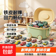 兒童合金回力小車(chē)迷你金屬越野車(chē)小汽車(chē)模型玩具收納桶鐵皮車(chē)禮物 50只鐵皮合金車(chē)+2越野（送收納桶）