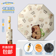 安全節節收防回彈雨傘小學(xué)生晴雨兩用自動(dòng)折疊防曬可寫(xiě)名字兒童傘 卡皮巴拉 【寫(xiě)名卡+自動(dòng)節節收】