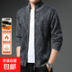 【內里加絨】男士針織衫拉鏈立領(lǐng)秋冬新款加厚慵懶風(fēng)休閑外套毛衣 深灰色【一件裝】 3XL 【建議170-190斤】